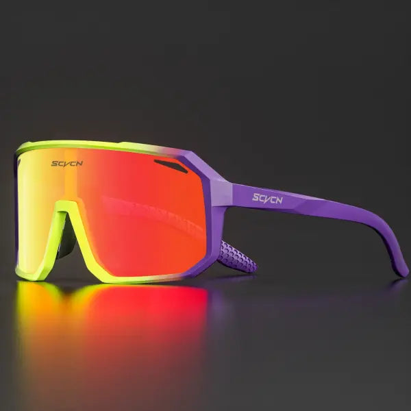 SCVCN Cycling Glasses UV400 TR90 Outdoor Sports MTB Sunglasses
