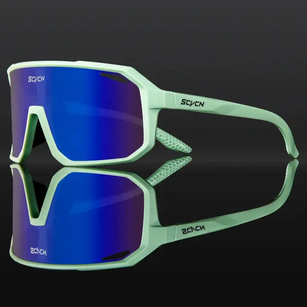 SCVCN Cycling Glasses UV400 TR90 Outdoor Sports MTB Sunglasses - DZ-S62-B-38