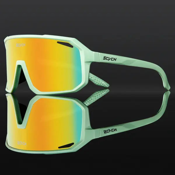 SCVCN Cycling Glasses UV400 TR90 Outdoor Sports MTB Sunglasses - DZ-S62-B-37