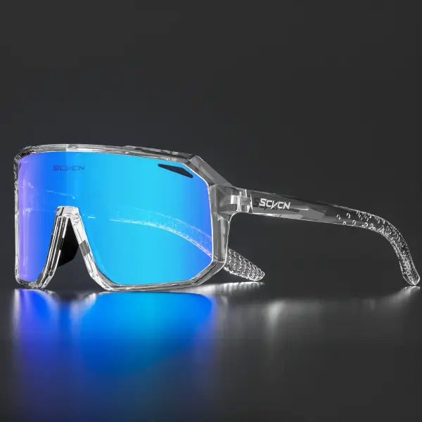 SCVCN Cycling Glasses UV400 TR90 Outdoor Sports MTB Sunglasses - DZ-S62-B-32