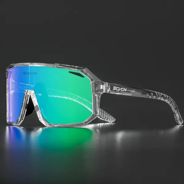 SCVCN Cycling Glasses UV400 TR90 Outdoor Sports MTB Sunglasses - DZ-S62-B-33