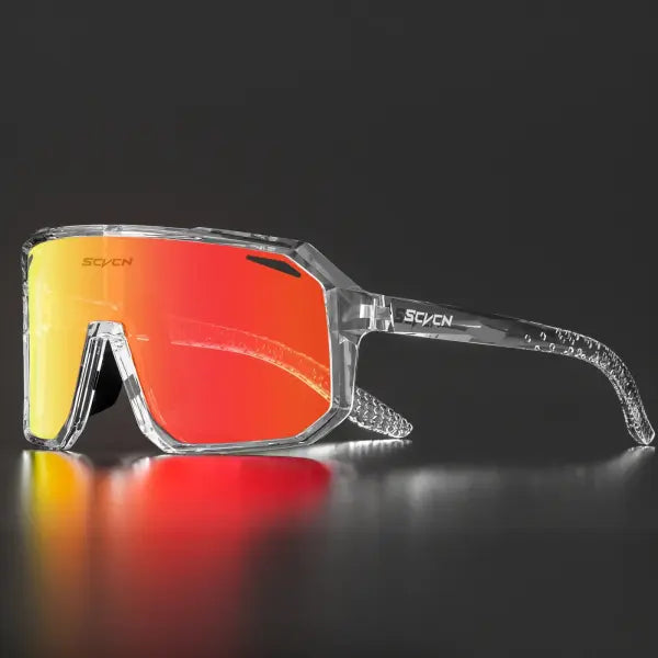 SCVCN Cycling Glasses UV400 TR90 Outdoor Sports MTB Sunglasses - DZ-S62-B-31