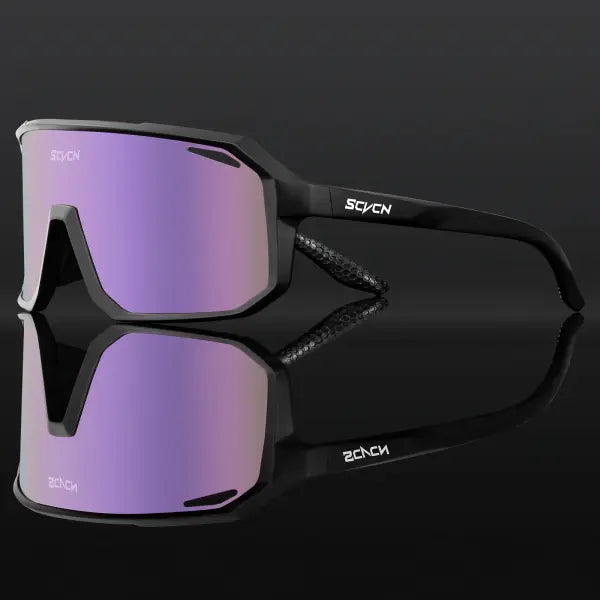 SCVCN Cycling Glasses UV400 TR90 Outdoor Sports MTB Sunglasses - DZ-S62-B-40