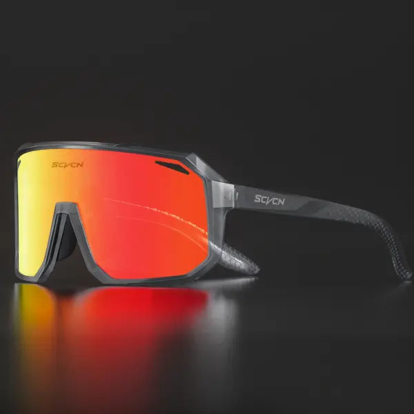 SCVCN Cycling Glasses UV400 TR90 Outdoor Sports MTB Sunglasses - DZ-SC-X62-12
