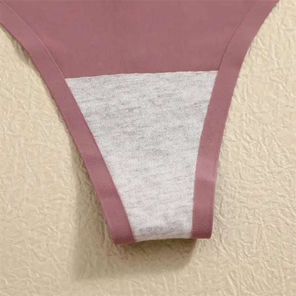 Seamless Ice Silk Underwear Panties 4PCS Stretchy Breathable Bikini
