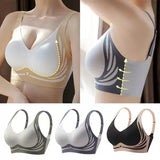 Seamless ladies underwear nylon polyamide wire free bralette everyday comfort