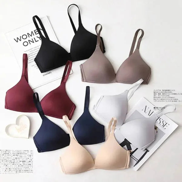 Seamless Push-Up Bras: Wire-Free A B Cup Sexy Bralette