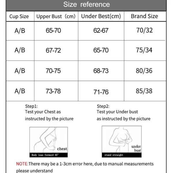 Seamless Push-Up Bras: Wire-Free A B Cup Sexy Bralette