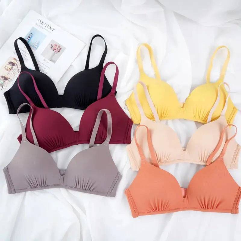 Seamless Push-Up Bras: Wire-Free A B Cup Sexy Bralette