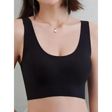 Seamless Solid Wireless Bra Comfy Breathable Full Coverage Everyday Bra Women’s Lingerie Underwear