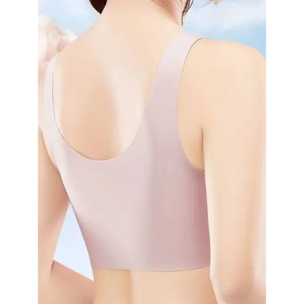 Seamless Solid Wireless Bra Comfy Breathable Full Coverage Everyday Bra Women’s Lingerie Underwear