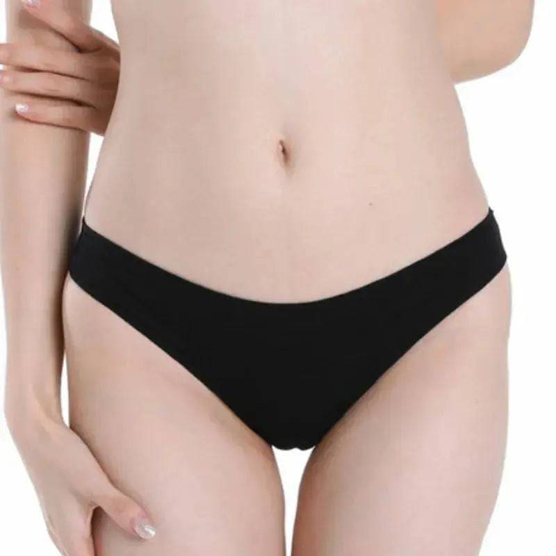 Seamless Underwear - Soft Cotton Low Rise Briefs for Women (3Pcs Set)