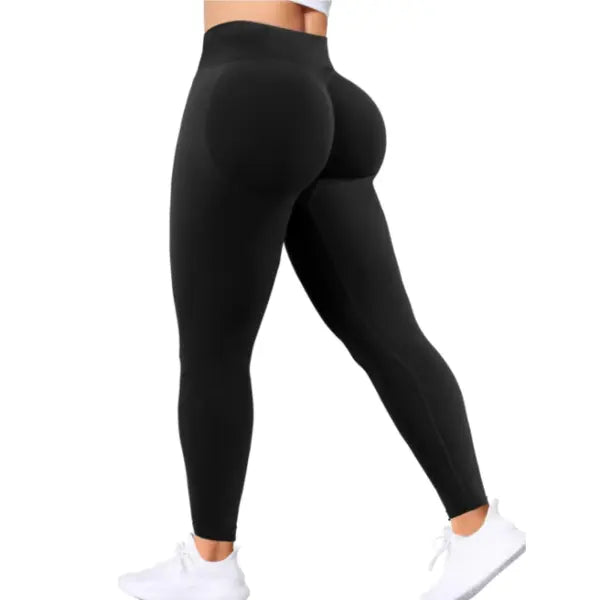 Seamless Women Solid Waist Yoga Pants Three-section Waist Sexy Hip-lifting Tight Sports Pants Fitness Exercise Yoga