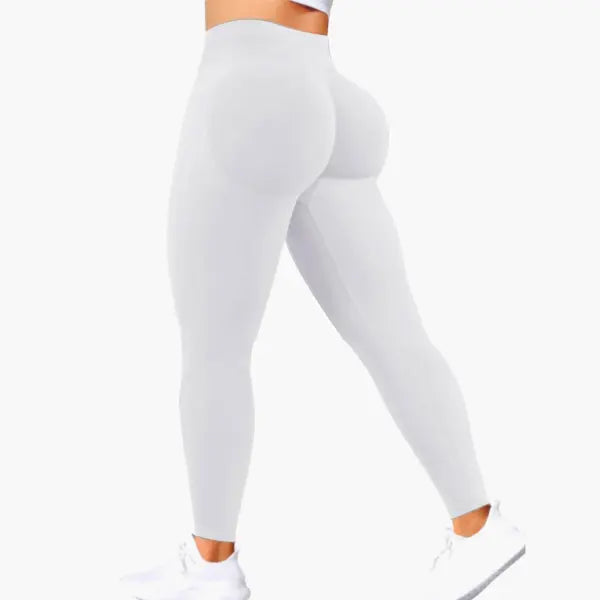 Seamless Women Solid Waist Yoga Pants Three-section Waist Sexy Hip-lifting Tight Sports Pants Fitness Exercise Yoga
