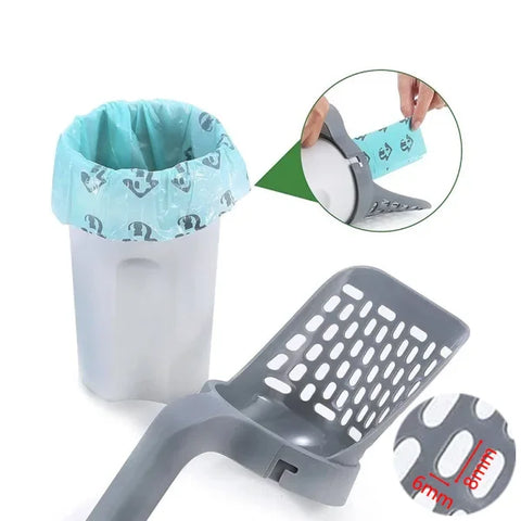 Self-Cleaning Cat Litter Shovel - Easy Scoop & Poop Filter for Litter Box