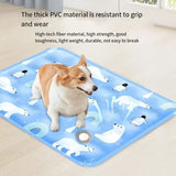 Self Cooling Gel Pet Mat Durable Ice Cushion for Dogs