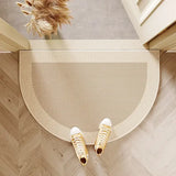 Semi-circular entryway door mat for any applicable scene - FQR-3 / 50x80cm 20x31inch