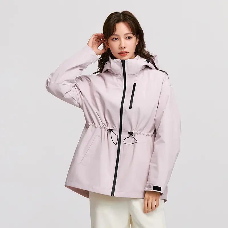 White Duck Winter Coat Two Piece Waterproof Jacket