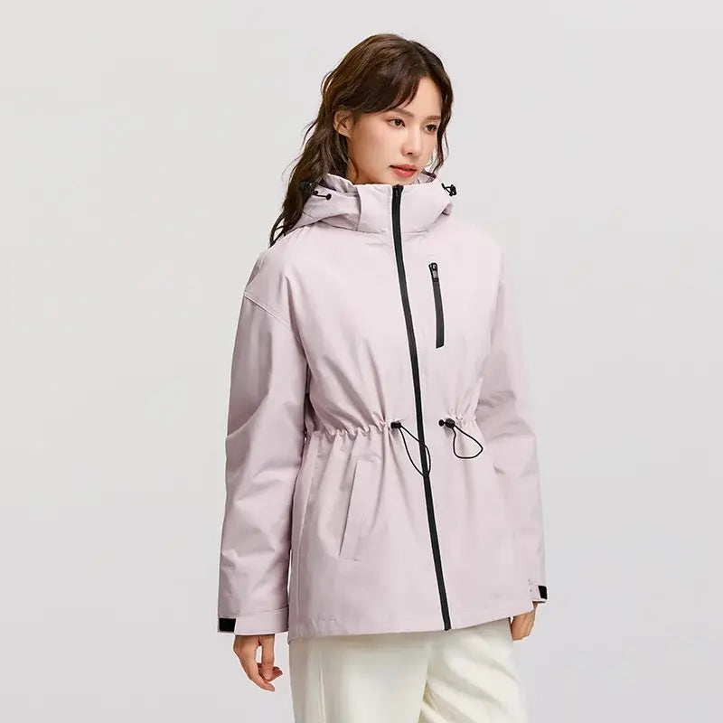 White Duck Winter Coat Two Piece Waterproof Jacket