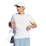 Cotton casual t-shirt with stretch o neck tops