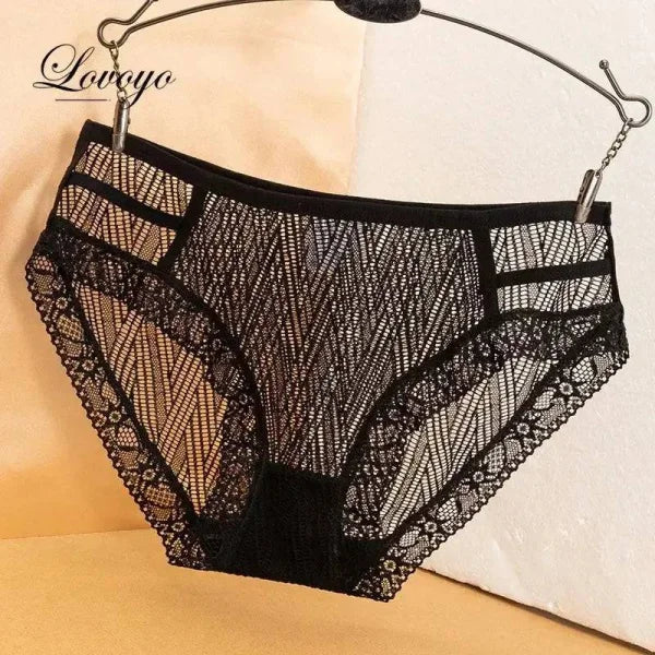 Sexy Lace Panties - Transparent Thong for Flirty Elegance - 102 / M / 1pc