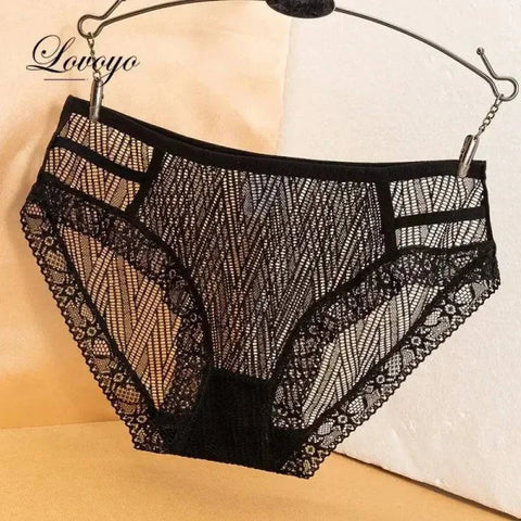 Sexy Lace Panties - Transparent Thong for Flirty Elegance - 102 / M / 1pc