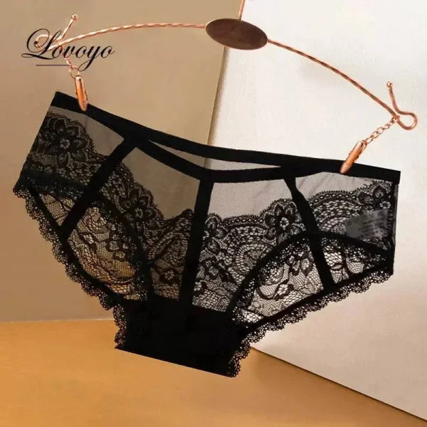 Sexy Lace Panties - Transparent Thong for Flirty Elegance - 124 / L / 1pc