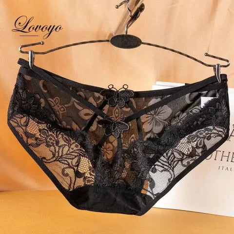 Sexy Lace Panties - Transparent Thong for Flirty Elegance - 216 / XL / 1pc