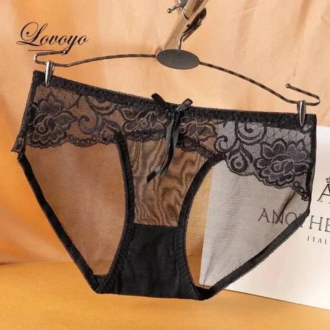 Sexy Lace Panties - Transparent Thong for Flirty Elegance - 270 / L / 1pc