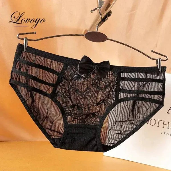 Sexy Lace Panties - Transparent Thong for Flirty Elegance - 272 / XL / 1pc