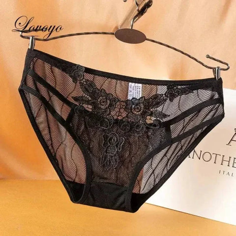 Sexy Lace Panties - Transparent Thong for Flirty Elegance - 276 / M / 1pc