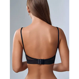 Sexy lace U-shaped backless lingerie for women without steel rings beautiful back bra ultra-thin invisible bra