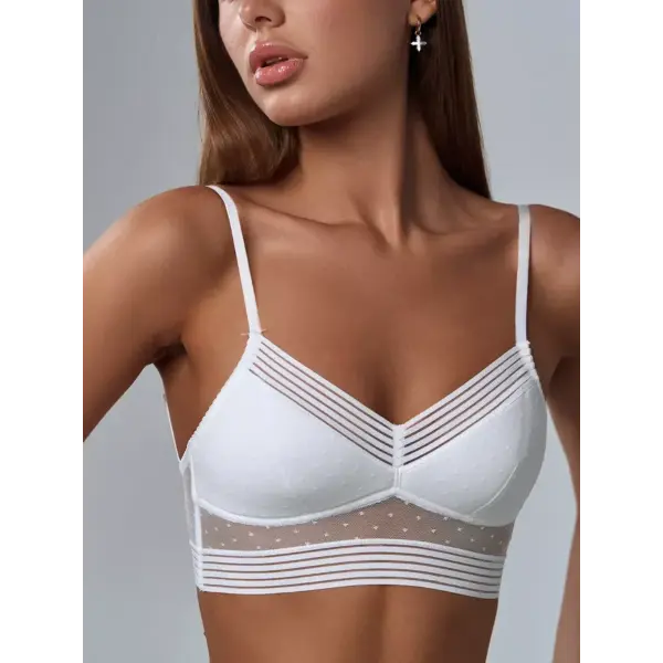 Sexy lace U-shaped backless lingerie for women without steel rings beautiful back bra ultra-thin invisible bra