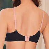 Sexy Push Up Bras For Women Love Heart Pattern Brassiere Deep V Neck Cute Underwear Female Seamless Wireless Soft