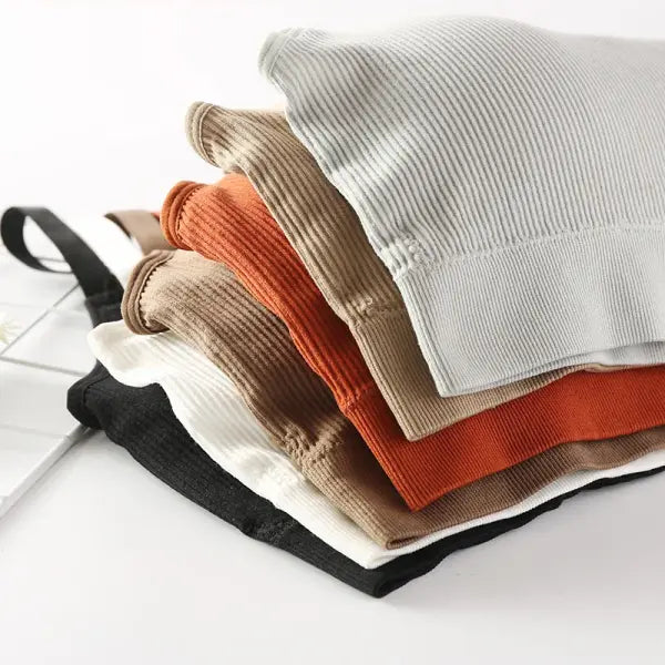 Sexy Underwear Women Gather No Steel Ring Lingerie Bra Tube Top Wrapped Chest Beauty Back Actival Cotton Thin Section