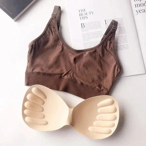 Sexy Underwear Women Gather No Steel Ring Lingerie Bra Tube Top Wrapped Chest Beauty Back Actival Cotton Thin Section