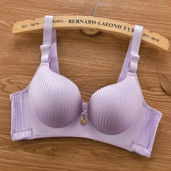 Sexy Wireless Push Up Bra No Steel Ring Seamless 8cm Thick Padded Lingerie for Women Comfort Adjustable Straps - Light