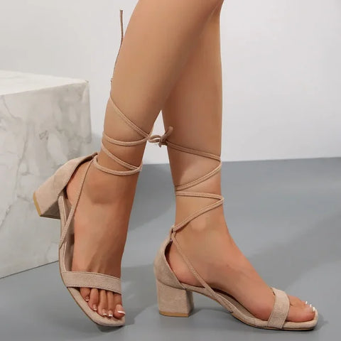 Sexy Women’s High Heels Sandals – Open Toe Ballroom Dance Shoes for Summer - Himpall