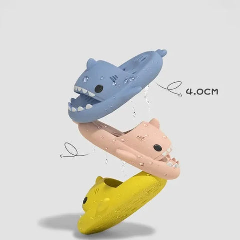 Shark Slippers: Quick-Drying Shower Shoes for Women