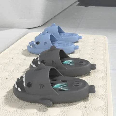 Shark Slippers: Quick-Drying Shower Shoes for Women