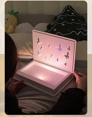 Sharp Dynamic Butterfly Light Shadow Creative Bedside Atmosphere Lamp - Himpall