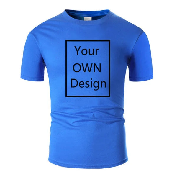Short Sleeve Cotton Wool T-Shirt with Round Neck - Himpall