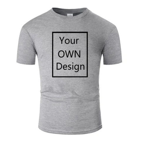 Short Sleeve Cotton Wool T-Shirt with Round Neck - Himpall