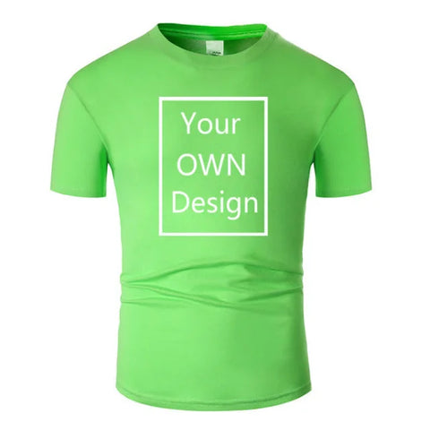 Short Sleeve Cotton Wool T-Shirt with Round Neck - Himpall