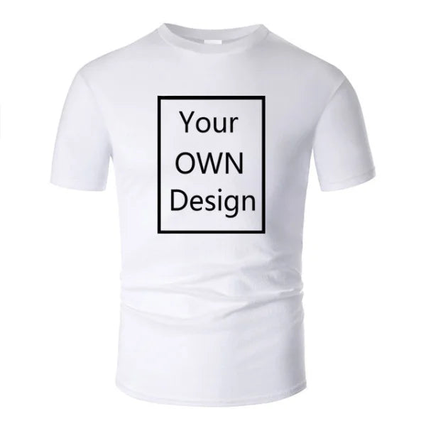 Short Sleeve Cotton Wool T-Shirt with Round Neck - Himpall