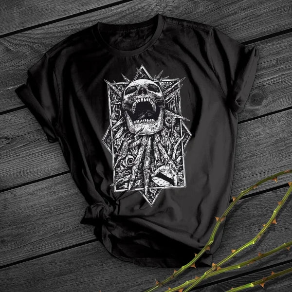 Short Sleeved T-shirts For Both Men And Women - Black / 2XL