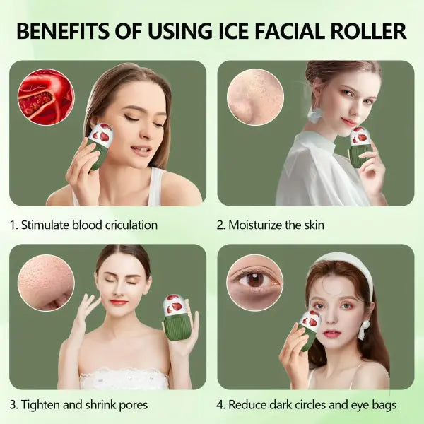Silicone Ice Roller for Eye Bags Unisex (Rubber) – SWZ Choice