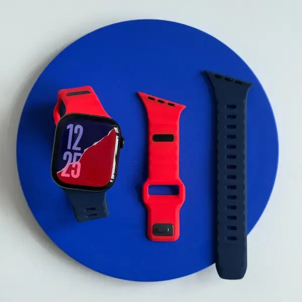 Apple Watch Band Silicone Sport Strap for Athletic Comfort - BR / 38 40 41mm