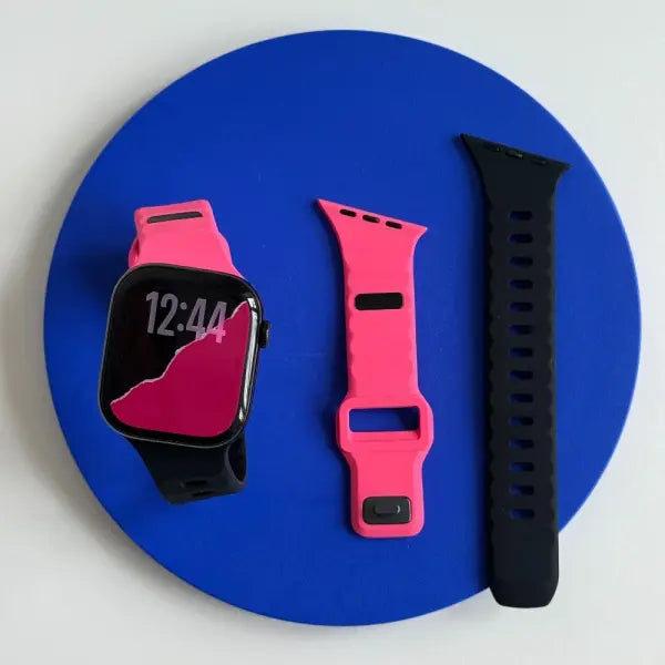 Apple Watch Band Silicone Sport Strap for Athletic Comfort - BP / 38 40 41mm