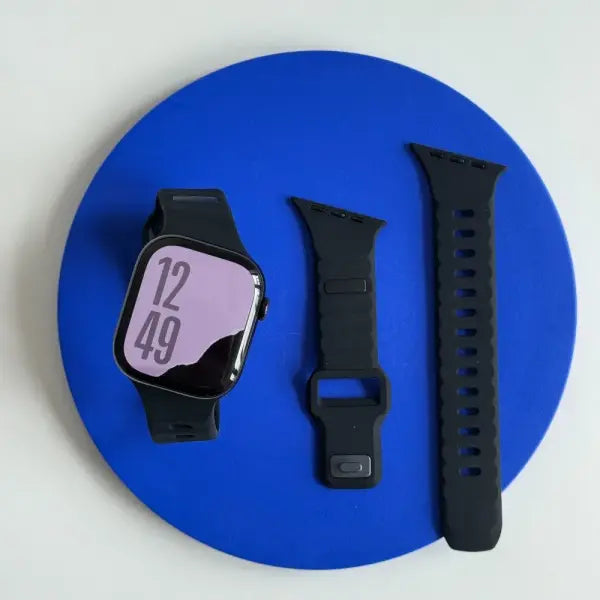Apple Watch Band Silicone Sport Strap for Athletic Comfort - B / 38 40 41mm